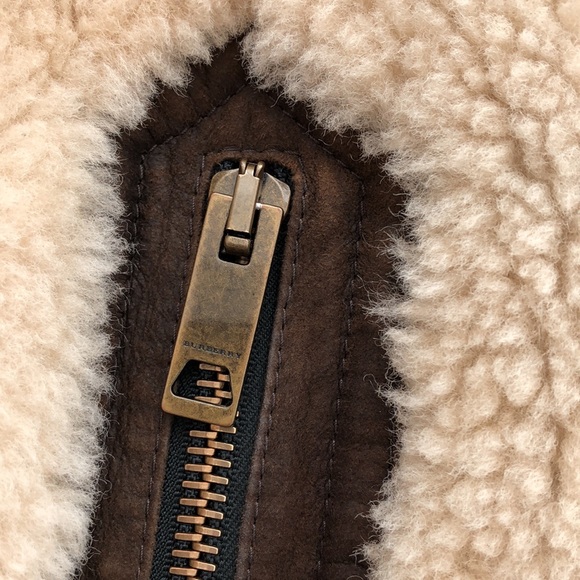 Burberry Runway AW18 Double Collar Shearling Aviator Jacket - Picture 9 of 16